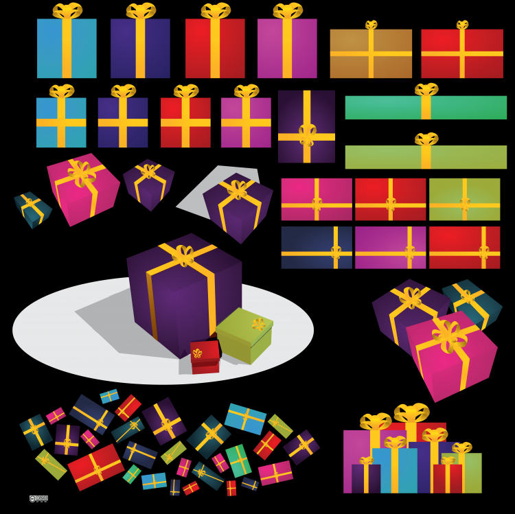 free vector Gift Presents